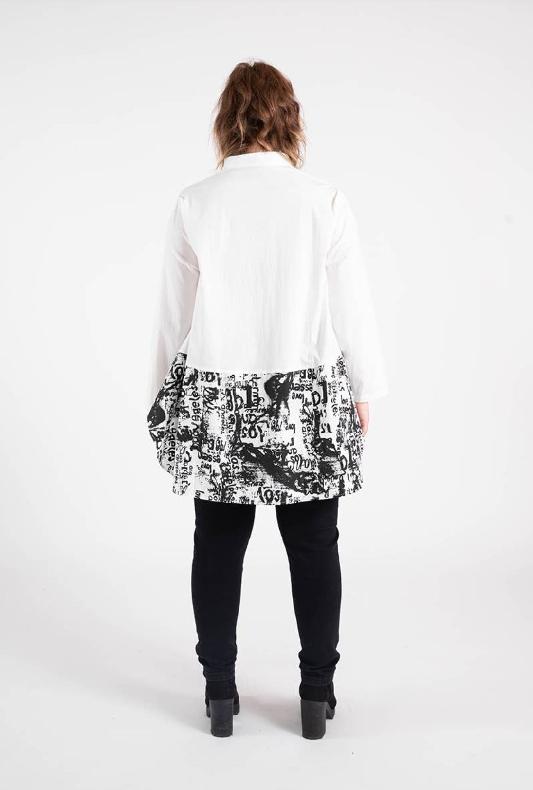 Blouse effet superposé