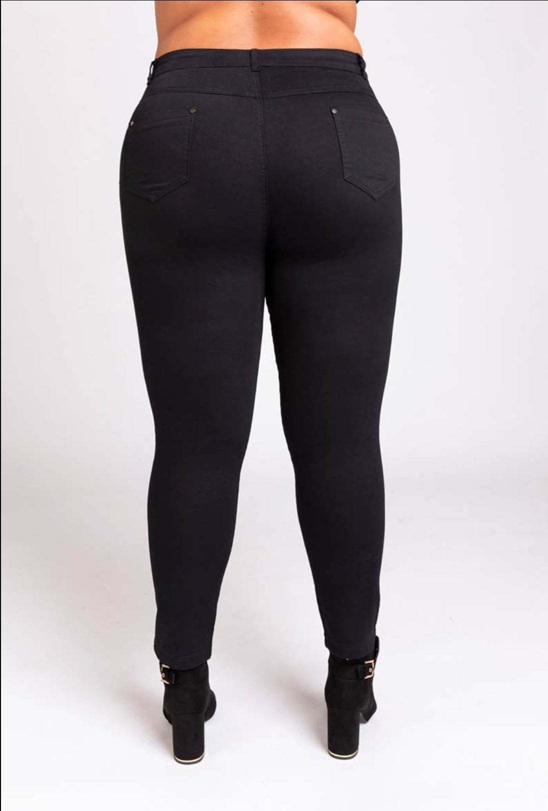 Pantalon effet destroyer noir