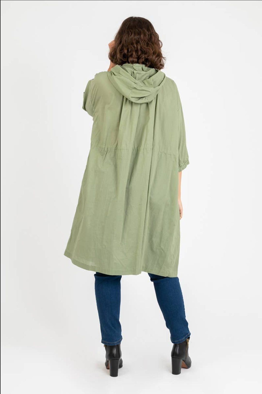 Veste coton kaki