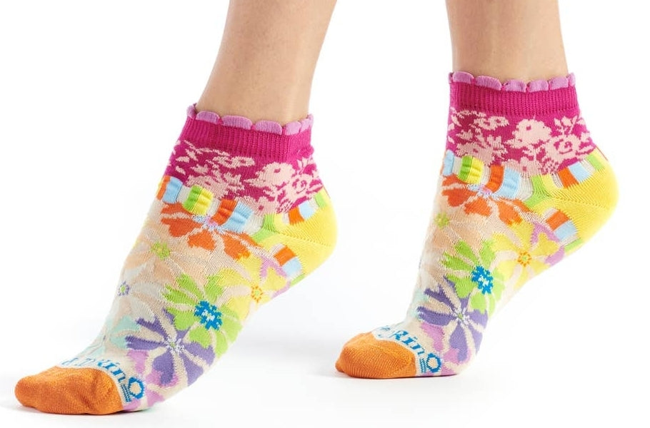 Socquette Bord Festonné