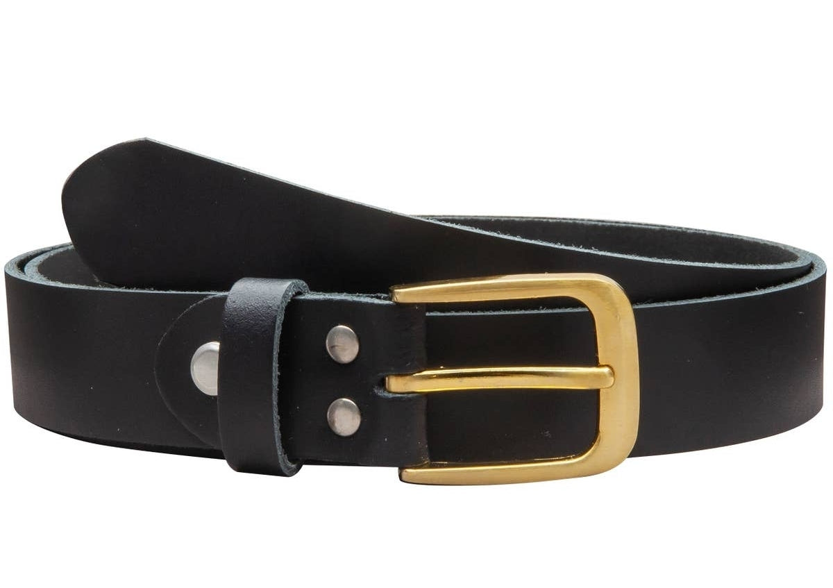 Ceinture 30mm boucle dorée