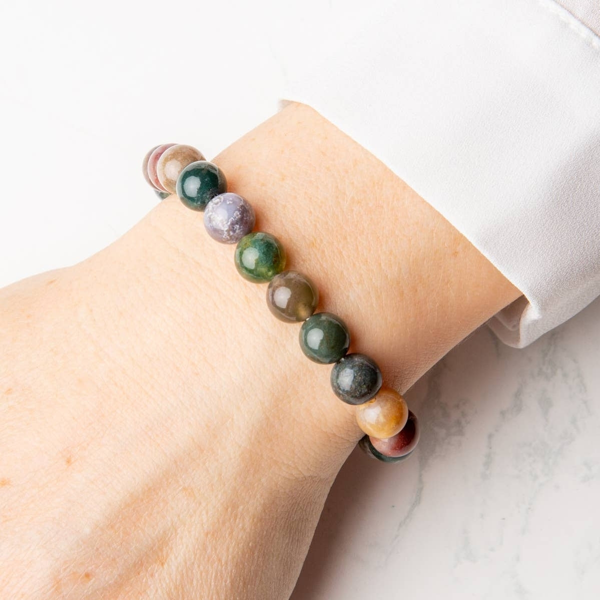 Bracelet agate indienne