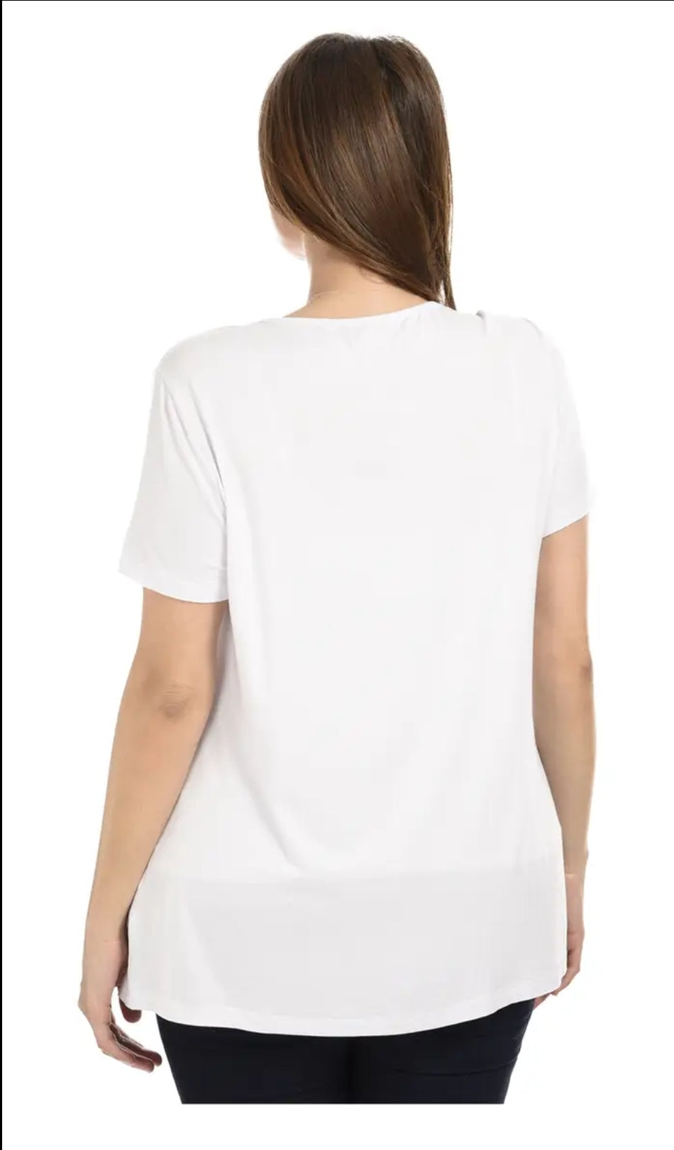 T-shirt basique blanc