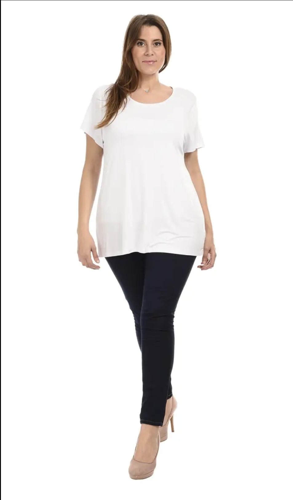 T-shirt basique blanc