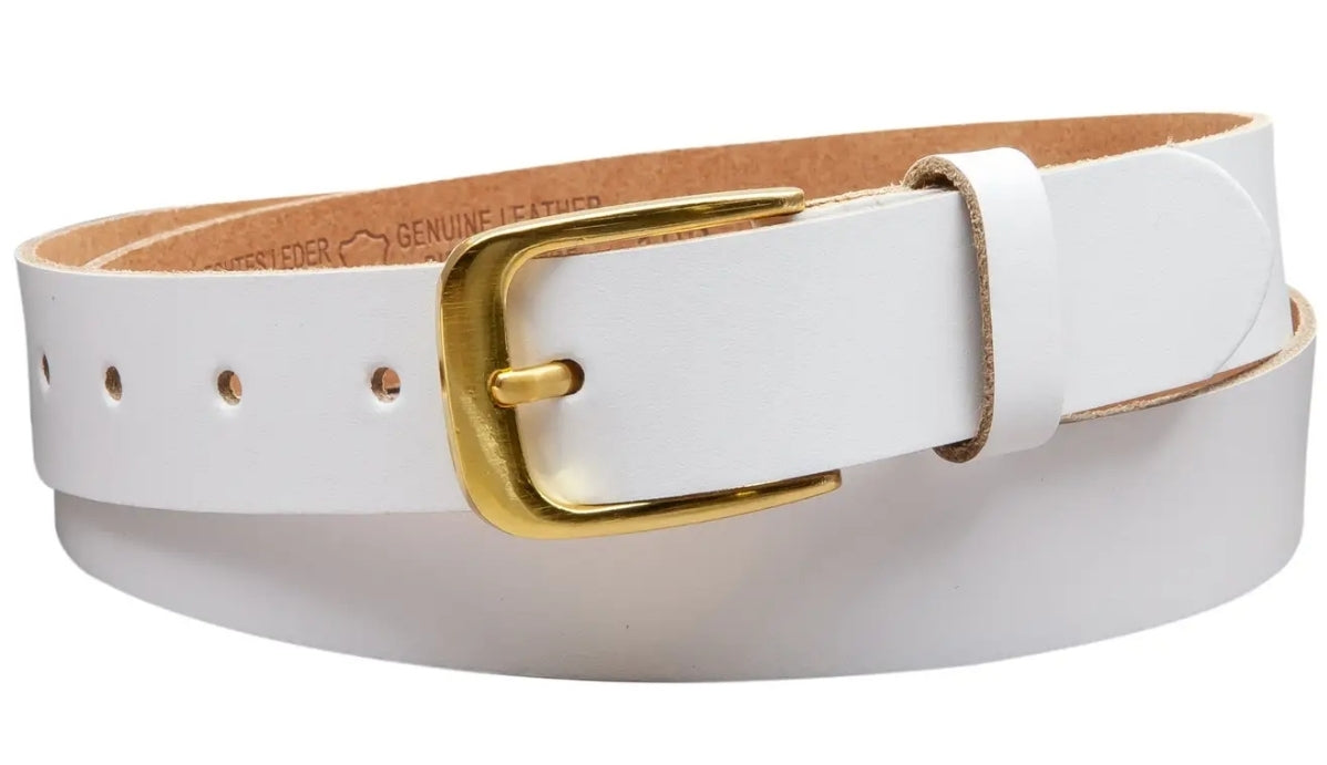 Ceinture 30mm boucle dorée