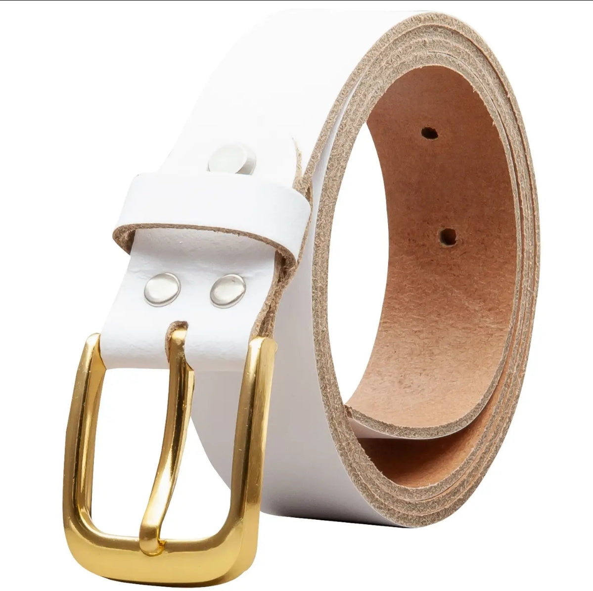 Ceinture 30mm boucle dorée