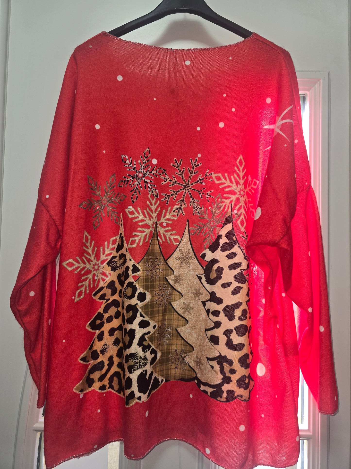 Pull de Noël 🎄 imprimé sapins