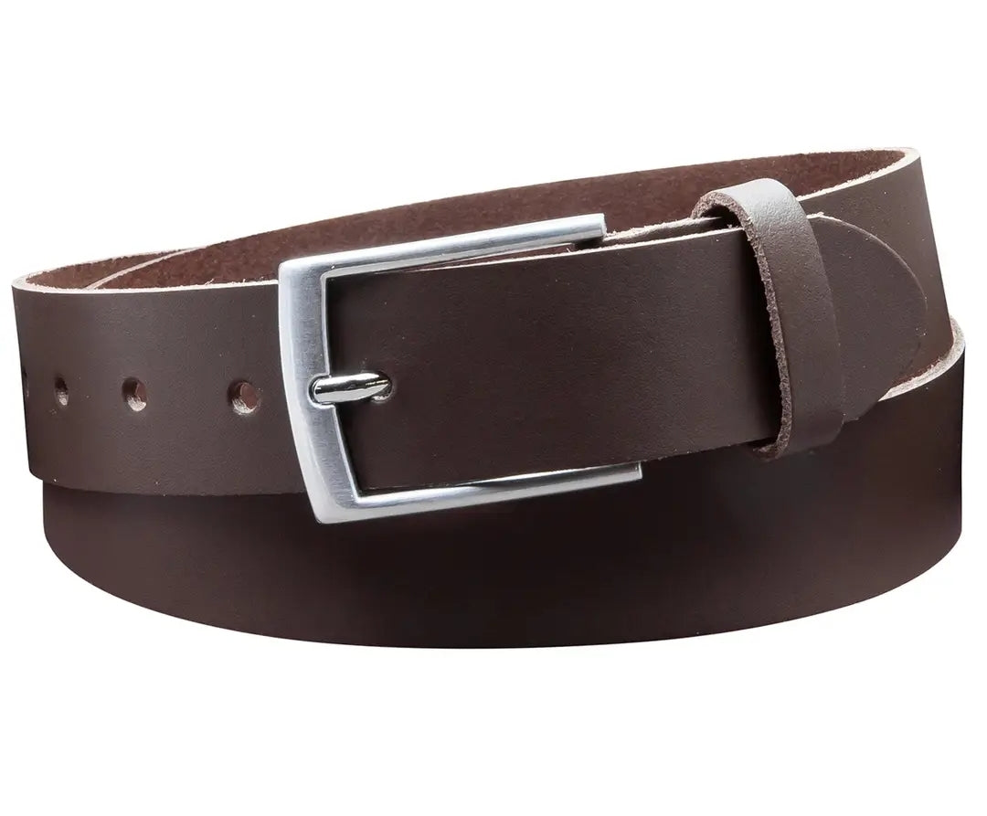 Ceinture 35mm boucle argentée