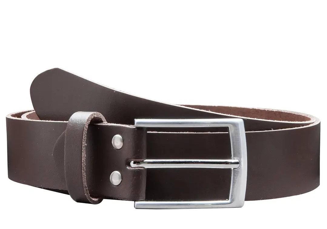 Ceinture 35mm boucle argentée