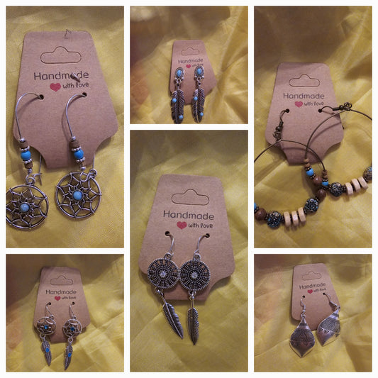 Boucles d'oreilles pendante