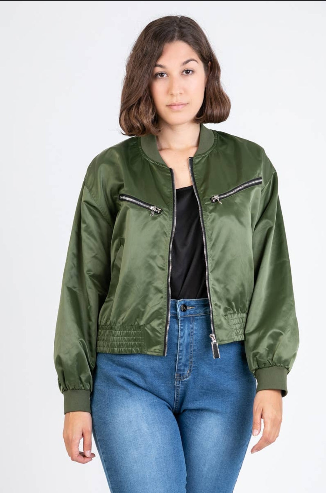 Bomber vert