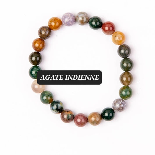 Bracelet agate indienne