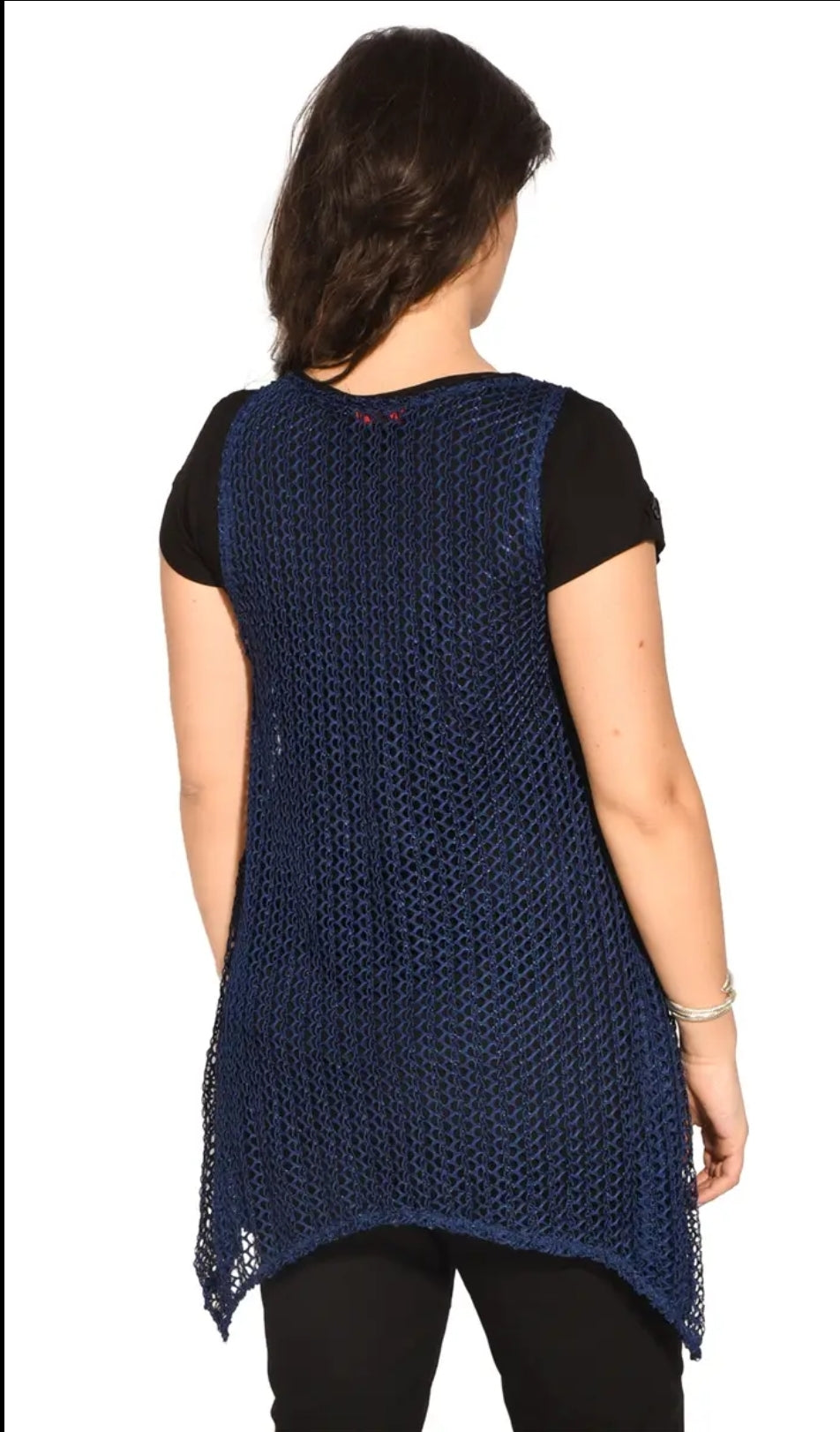 Gilet ajouré