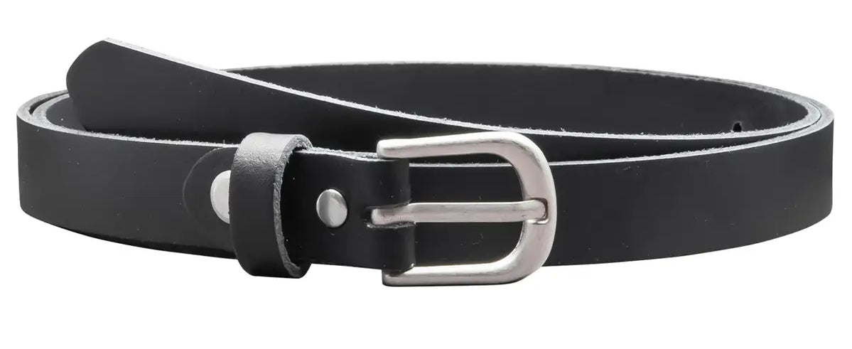 Ceinture 20mm boucle argentée plusieurs coloris
