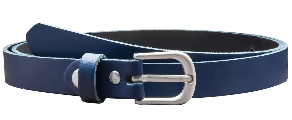 Ceinture 20mm boucle argentée plusieurs coloris