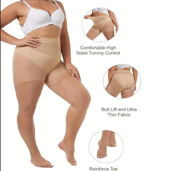 Collant beige
