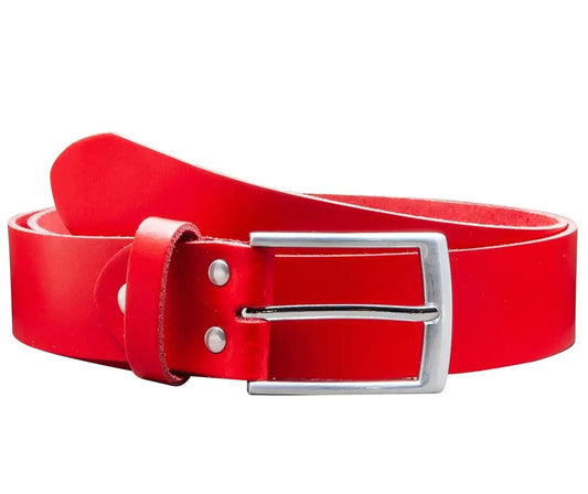 Ceinture 35mm boucle argentée