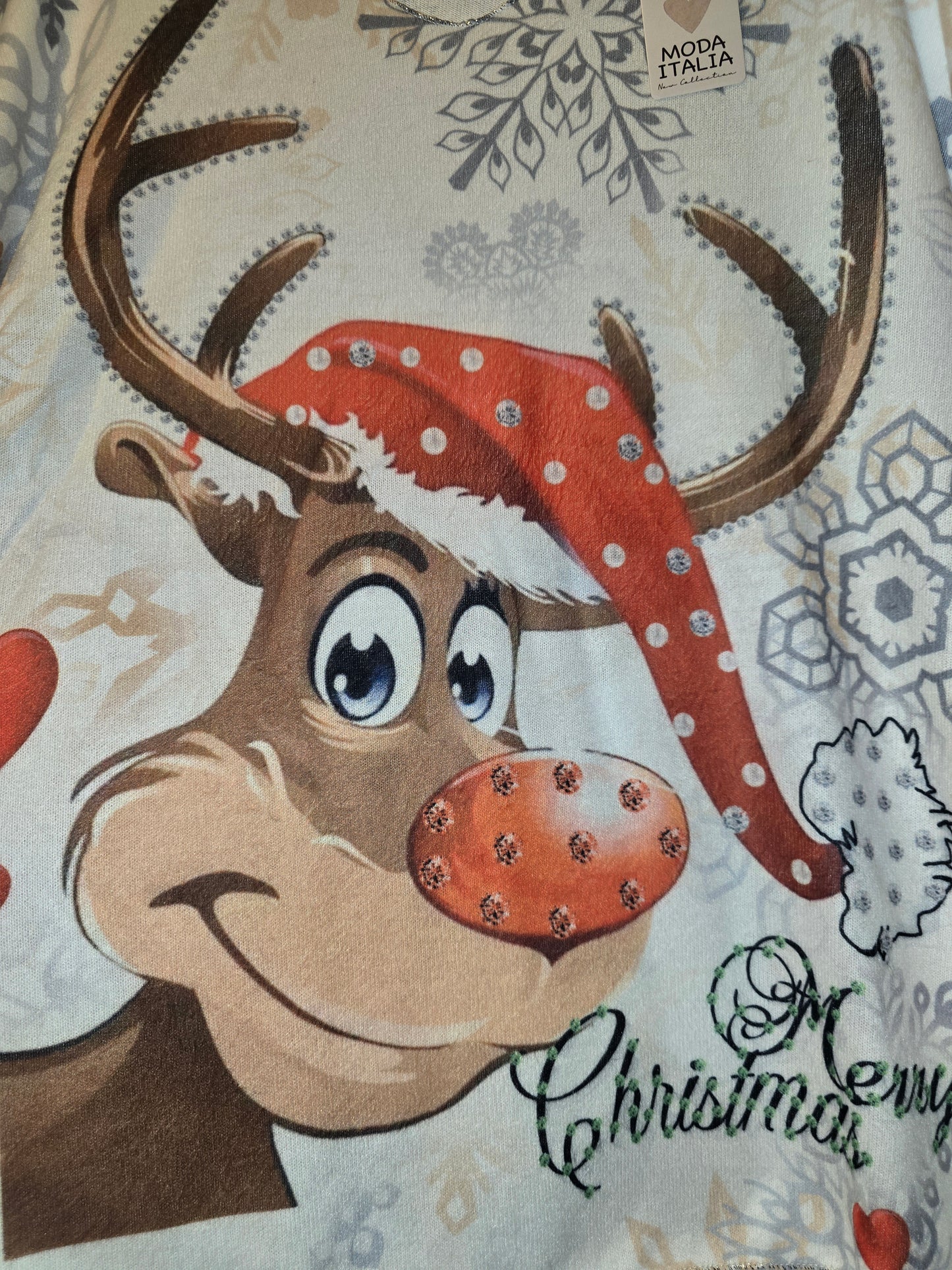 Pull reine de Noël 🎄 blanc