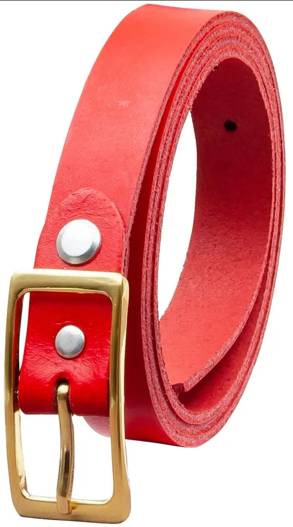 Ceinture 20mm boucle large différents coloris